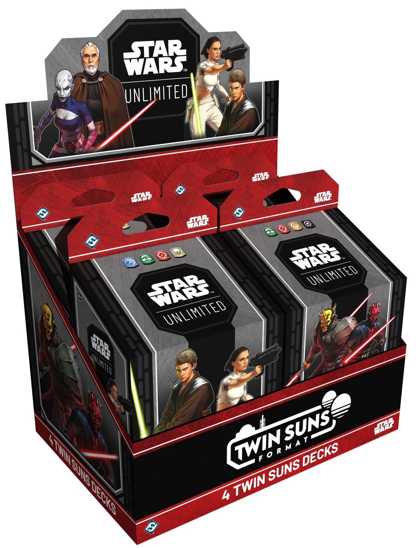 Star Wars Unlimited - Twin Suns Deck Bundle (4 decks)