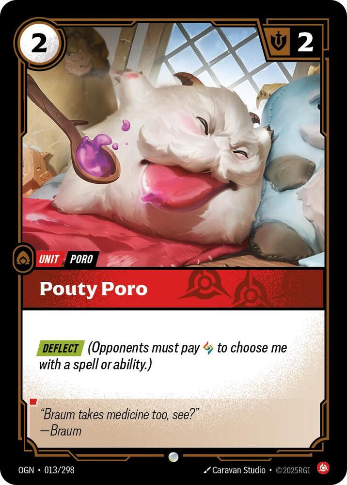 Pouty Poro 13/298 (Origins)