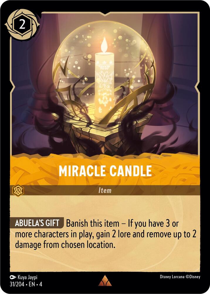 Miracle Candle (Ursula's Return) - Cold Foil