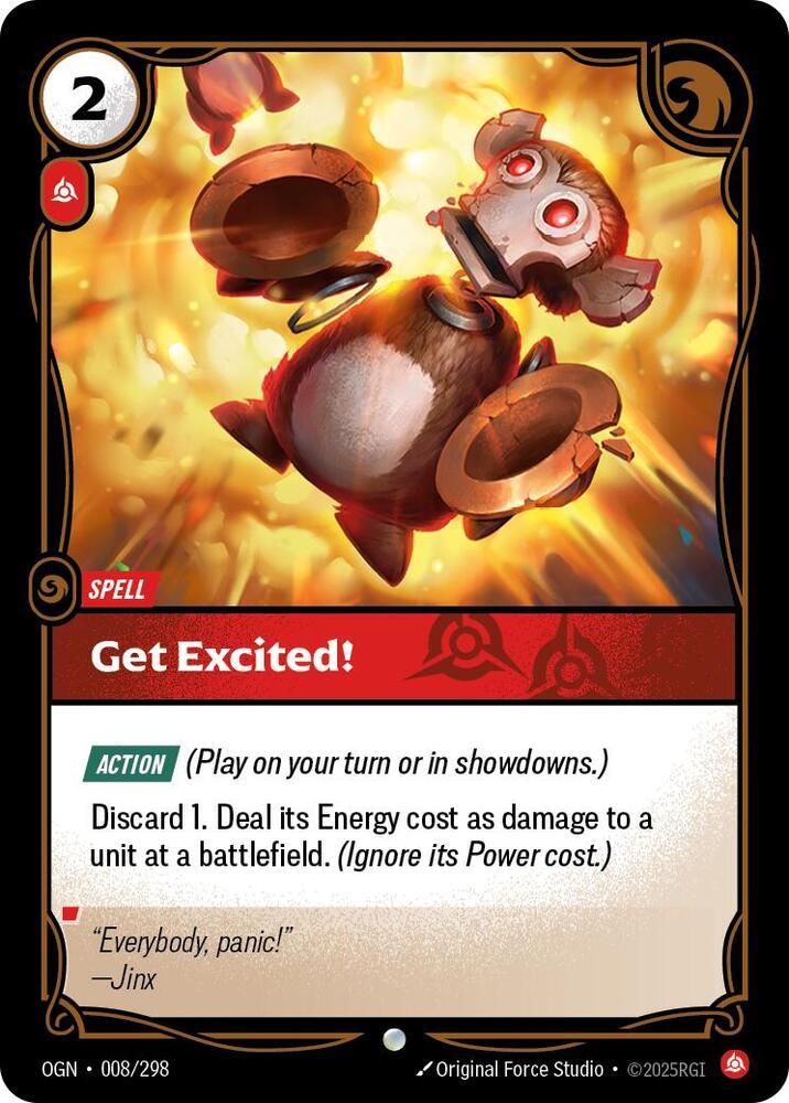 Get Excited 8/298 (Origins)