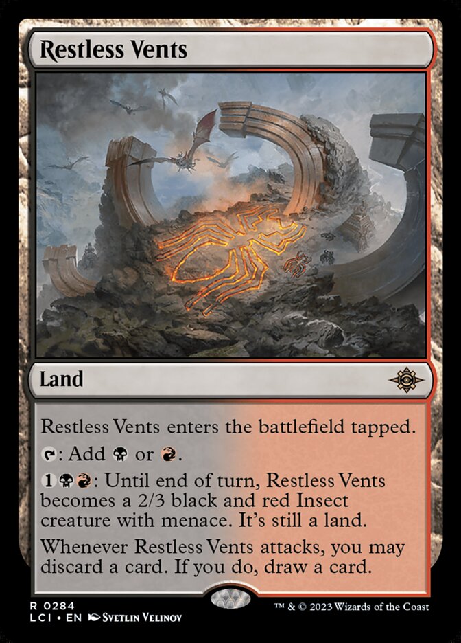 Restless Vents 284/291 (The Lost Caverns of Ixalan)