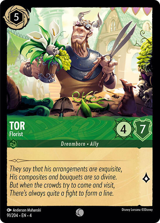 Tor Florist (Ursula's Return) - Cold Foil