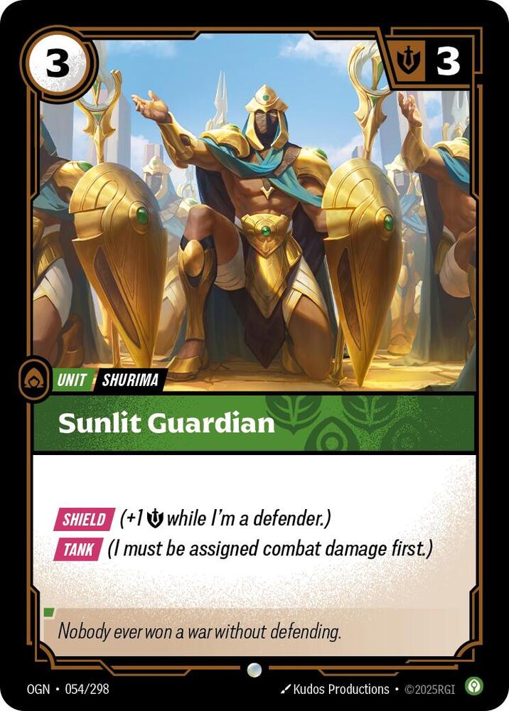 Sunlit Guardian 54/298 (Origins)