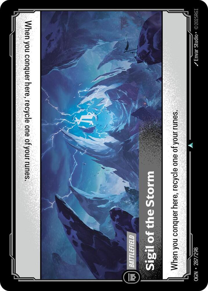 Sigil of the Storm 287/298 (Origins) - Foil