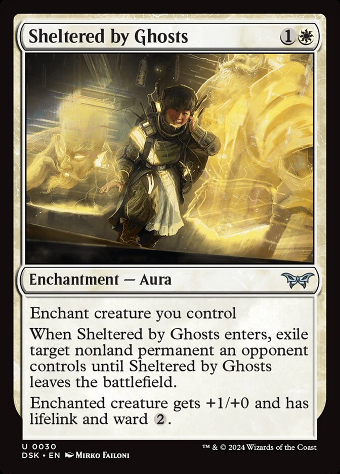 Sheltered by Ghosts 30 (Duskmourn: House of Horror) - Foil