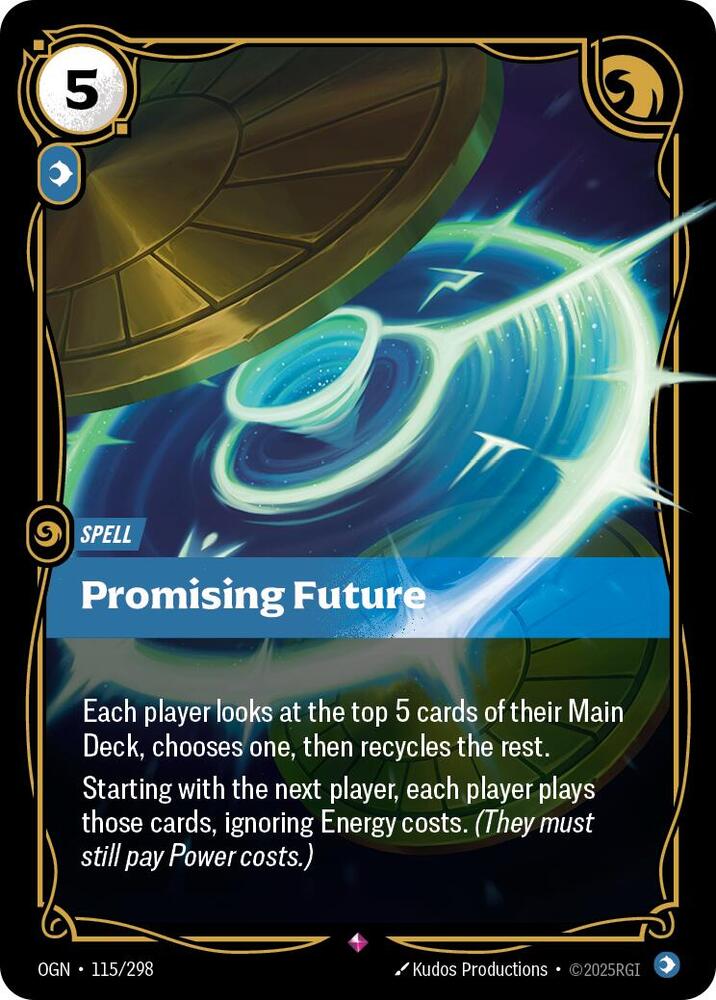 Promising Future 115/298 (Origins) - Foil