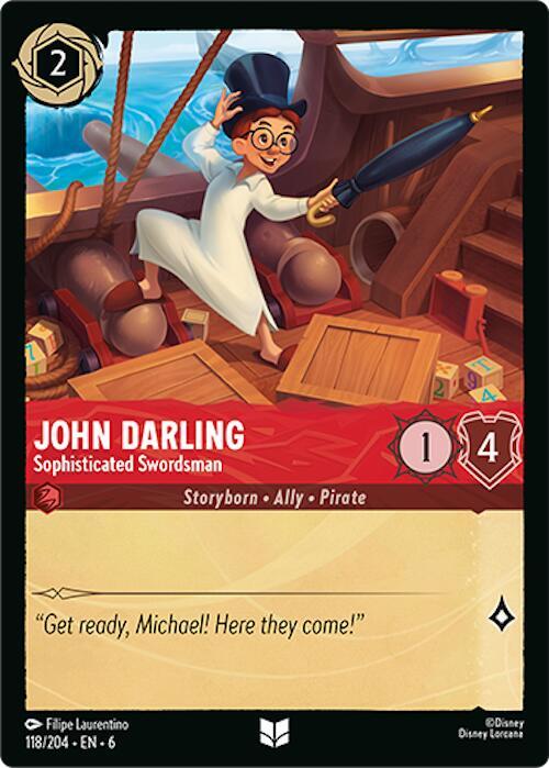 John Darling Sophisticated Swordsman (Azurite Sea) - Cold Foil