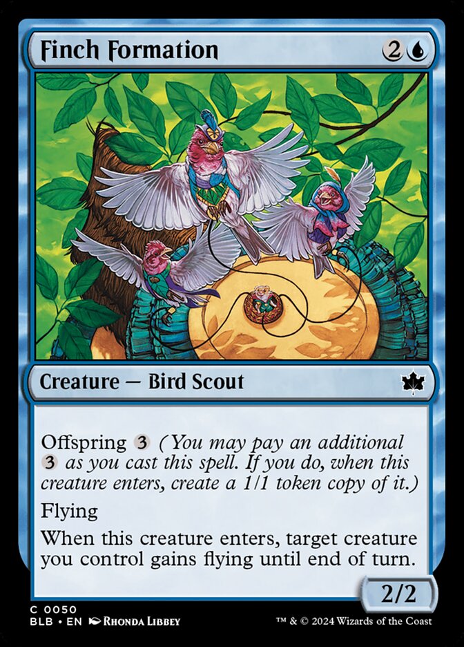 Finch Formation 50 (Bloomburrow)