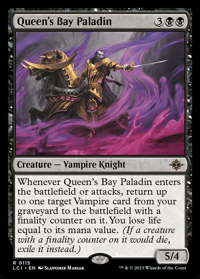 Queen's Bay Paladin 115/291 (The Lost Caverns of Ixalan) - Foil