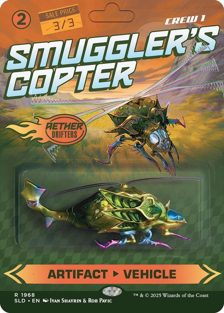 Smuggler's Copter 1968 (Secret Lair Drop Series) - Borderless Foil
