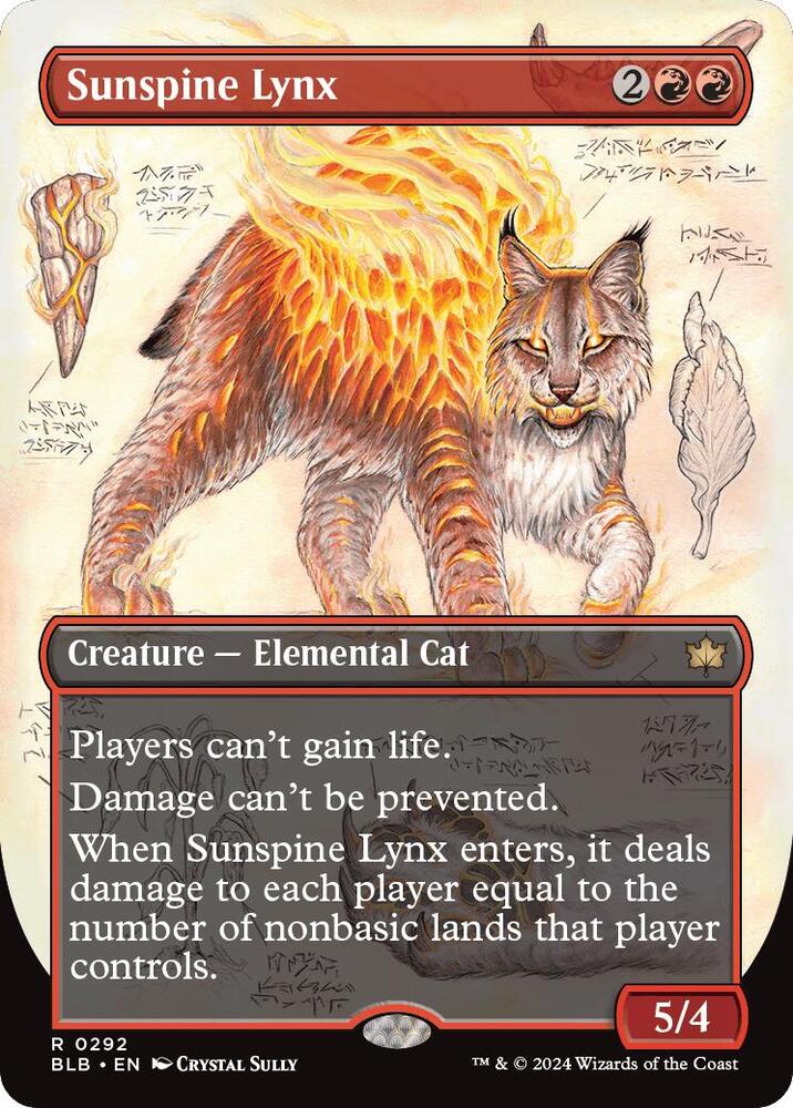 Sunspine Lynx 292 (Bloomburrow) - Borderless