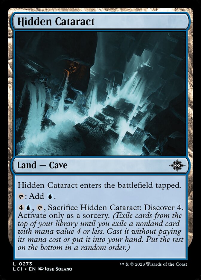 Hidden Cataract 273/291 (The Lost Caverns of Ixalan) - Foil