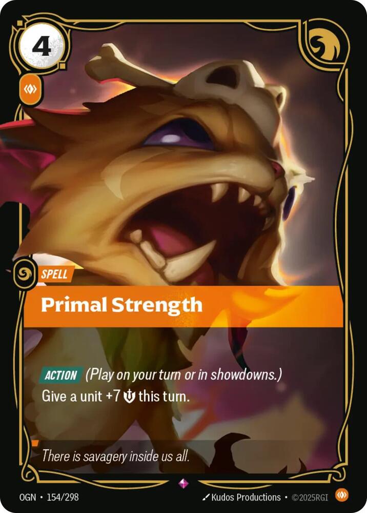 Primal Strength 154/298 (Origins) - Foil