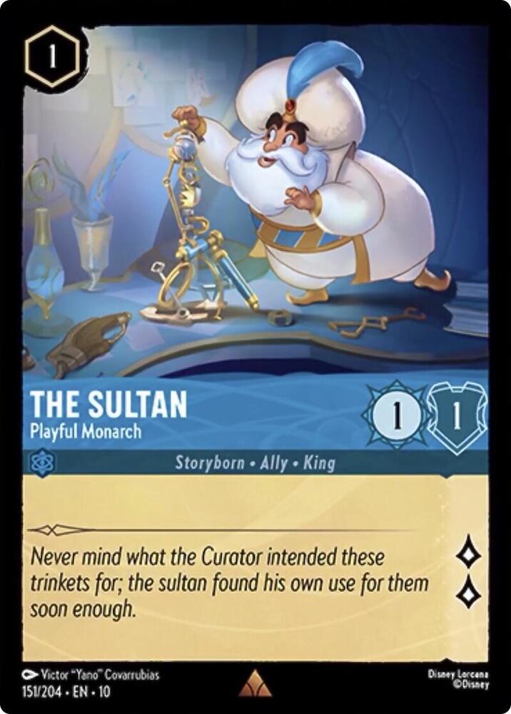 The Sultan Playful Monarch (Whispers in the Well)