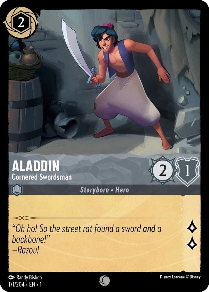 Aladdin Cornered Swordsman (The First Chapter) - Cold Foil