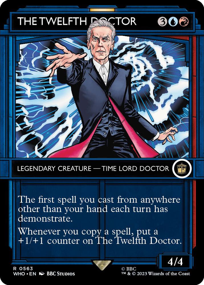 The Twelfth Doctor 563/331 (Universes Beyond: Doctor Who) - Showcase Foil