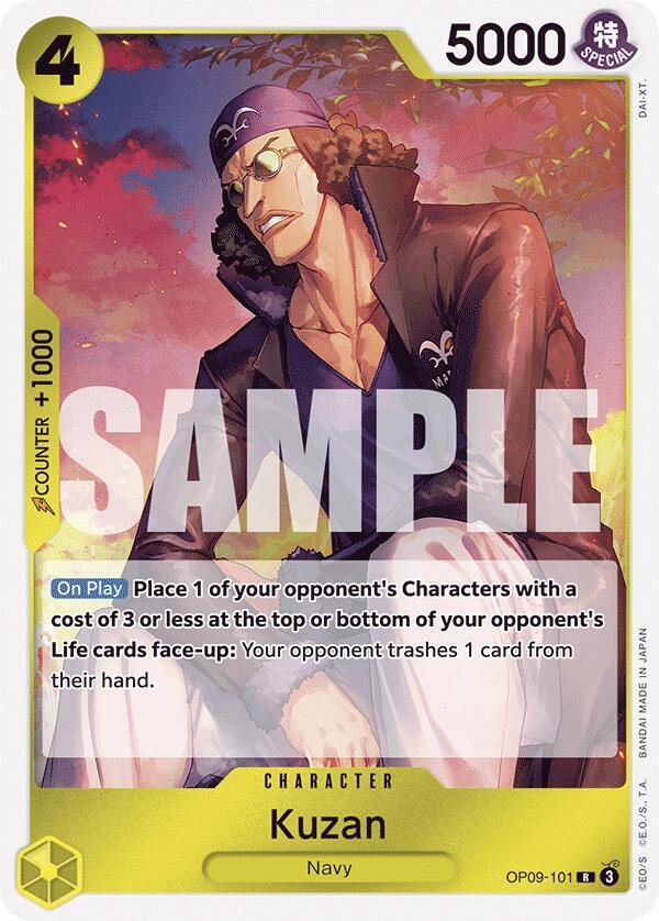 Kuzan OP09-101 (Emperors in the New World) - Foil