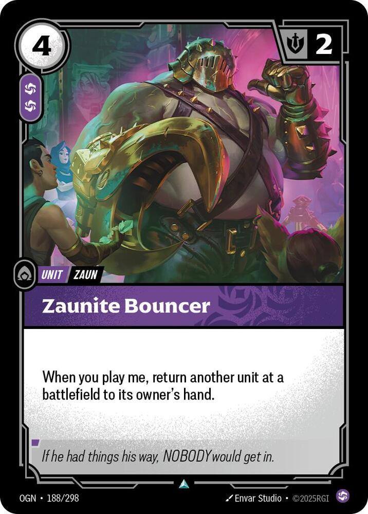 Zaunite Bouncer 188/298 (Origins)