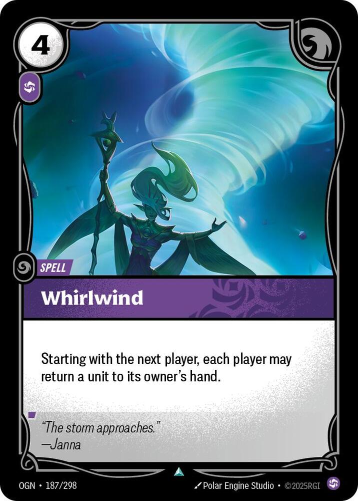 Whirlwind 187/298 (Origins)