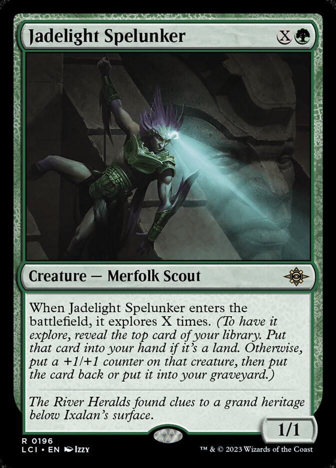 Jadelight Spelunker 196/291 (The Lost Caverns of Ixalan)