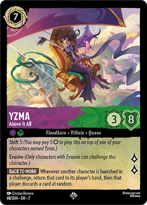 Yzma Above It All (Archazia's Island) - Cold Foil