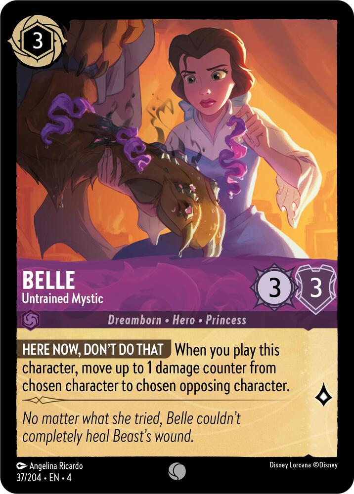 Belle Untrained Mystic (Ursula's Return) - Cold Foil