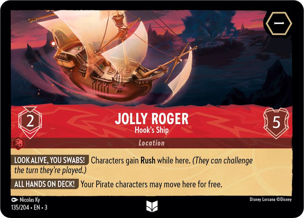 Jolly Roger Hooks Ship (Into the Inklands)