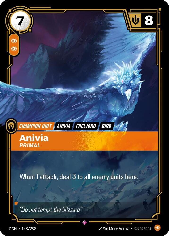 Anivia - Primal 148/298 (Origins) - Foil