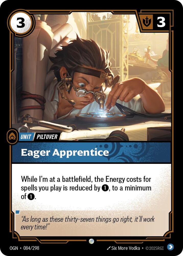Eager Apprentice 084/298 (Origins) - Foil