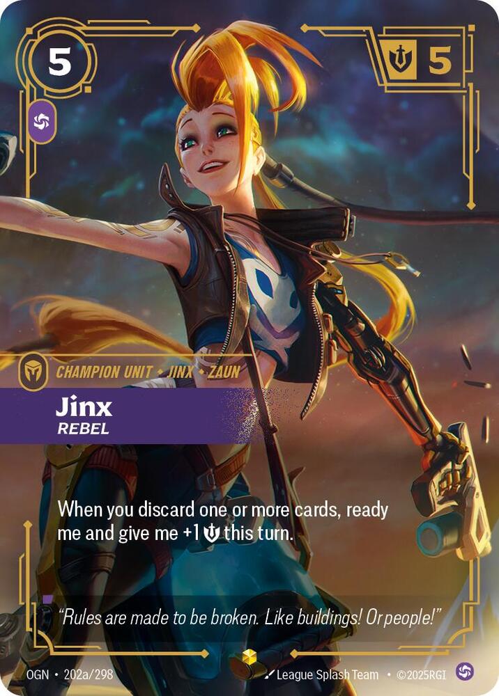 Jinx - Rebel 202a/298 (Origins) - Foil