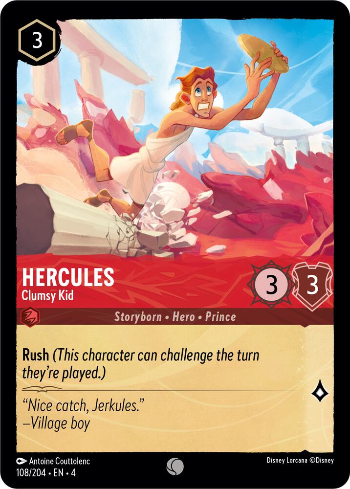 Hercules Clumsy Kid (Ursula's Return)