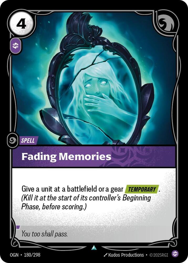 Fading Memories 180/298 (Origins)