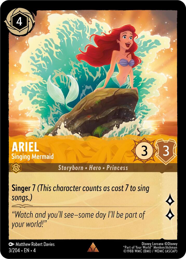 Ariel Singing Mermaid (Ursula's Return)