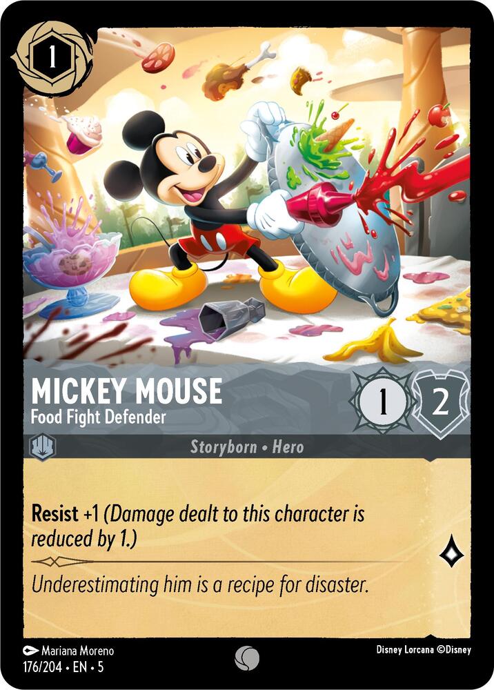Mickey Mouse Food Fight Defender (Shimmering Skies)