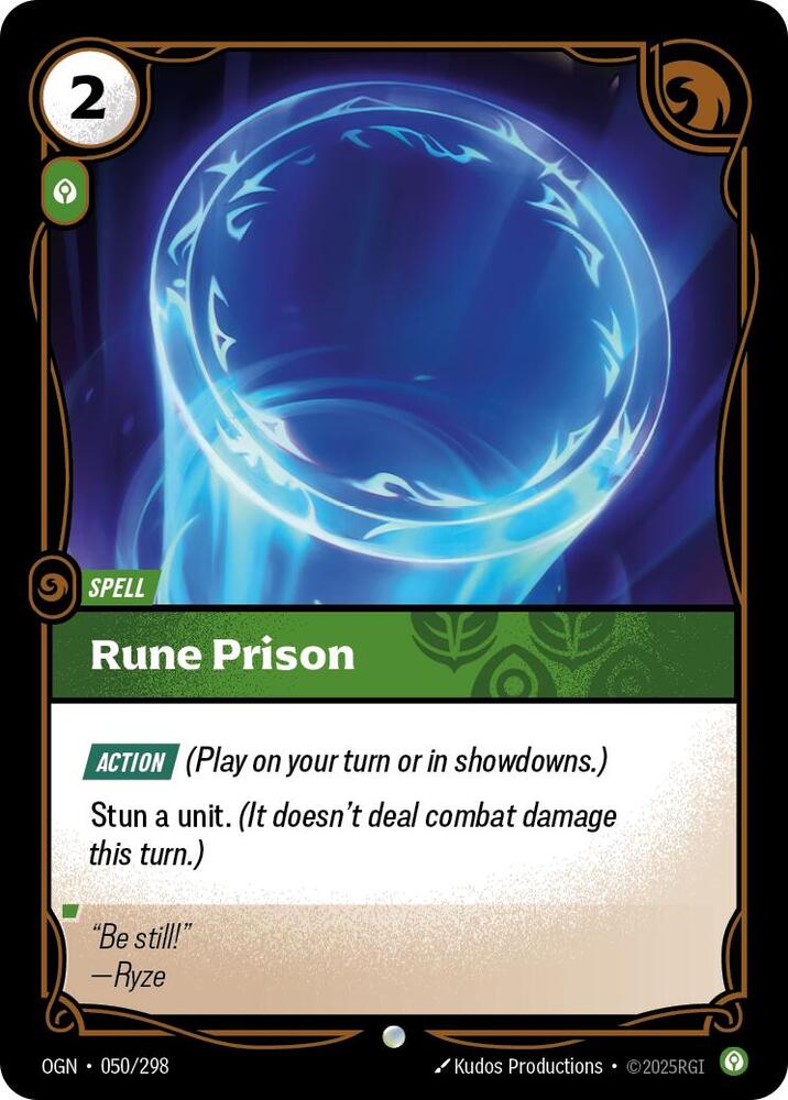 Rune Prison 50/298 (Origins)