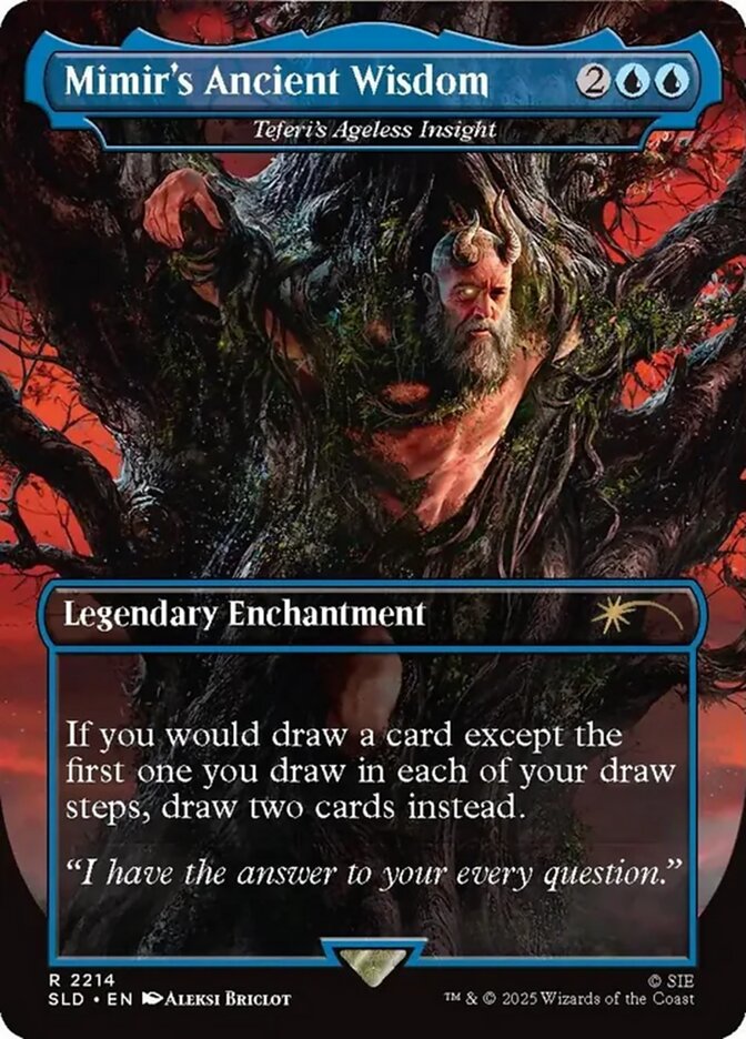 Teferi's Ageless Insight 2214 (Secret Lair Drop Series) - Borderless