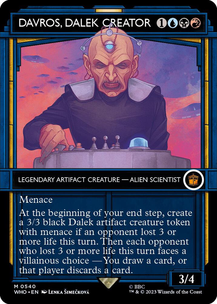 Davros, Dalek Creator 540/331 (Universes Beyond: Doctor Who) - Showcase
