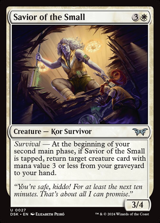 Savior of the Small 27/286 (Duskmourn: House of Horror) - Foil