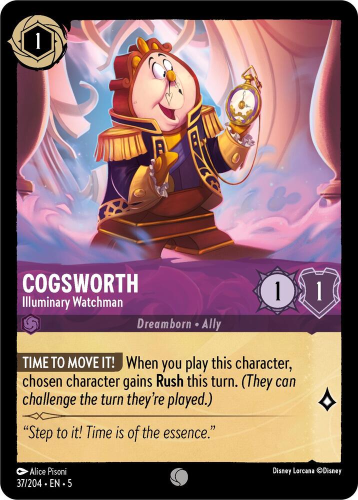 Cogsworth Illuminary Watchman (Shimmering Skies)