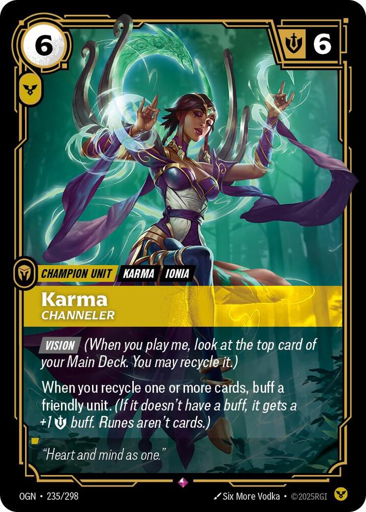 Karma - Channeler 235/298 (Origins) - Foil