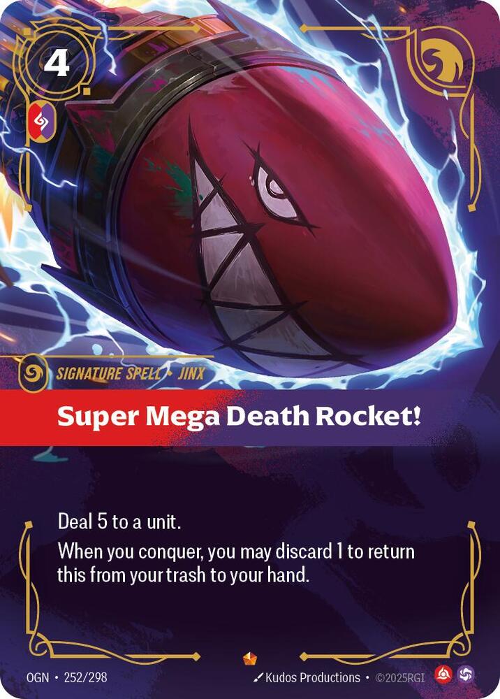 Super Mega Death Rocket! 252/298 (Origins) - Foil