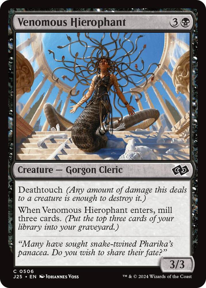 Venomous Hierophant 506/779 (Foundations Jumpstart)