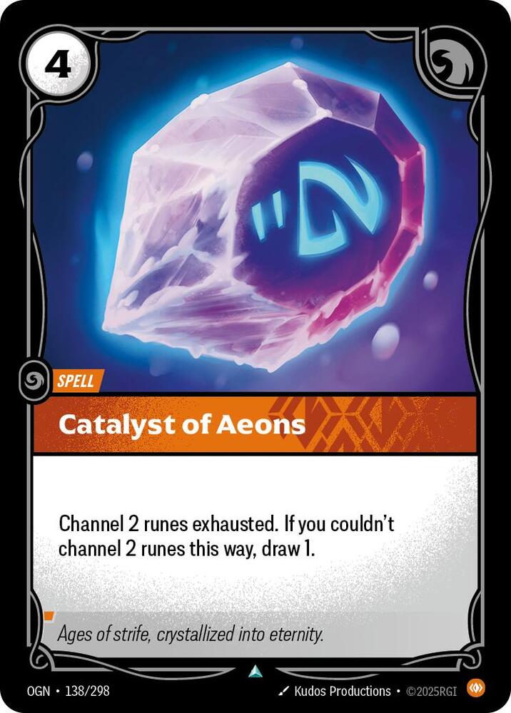 Catalyst of Aeons 138/298 (Origins) - Foil