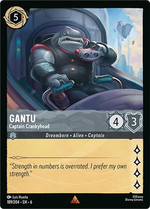 Gantu Captain Crankyhead (Azurite Sea) - Cold Foil