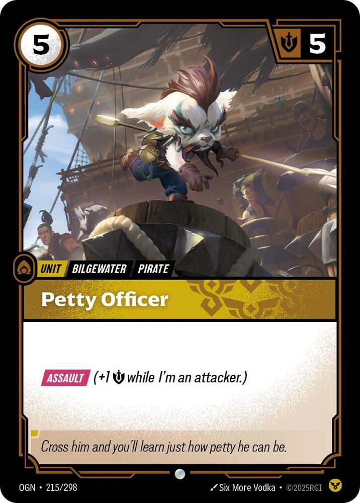 Petty Officer 215/298 (Origins) - Foil