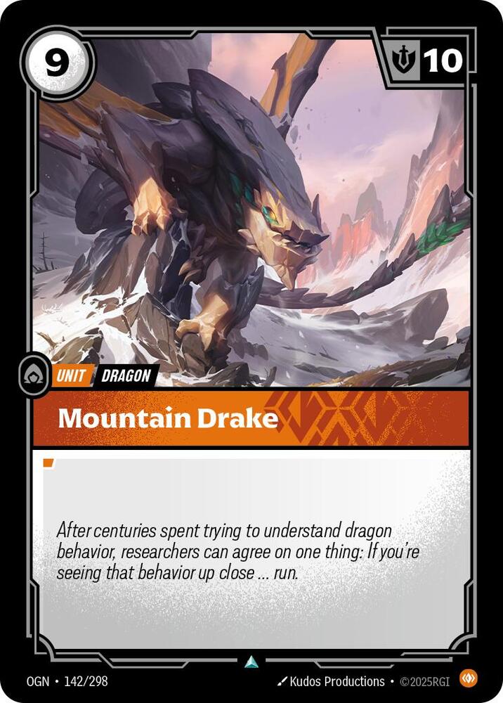 Mountain Drake 142/298 (Origins) - Foil