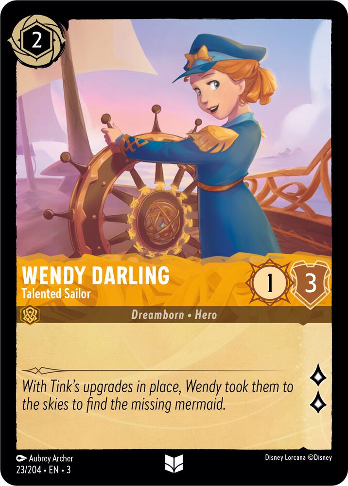 Wendy Darling Talented Sailor (Into the Inklands)