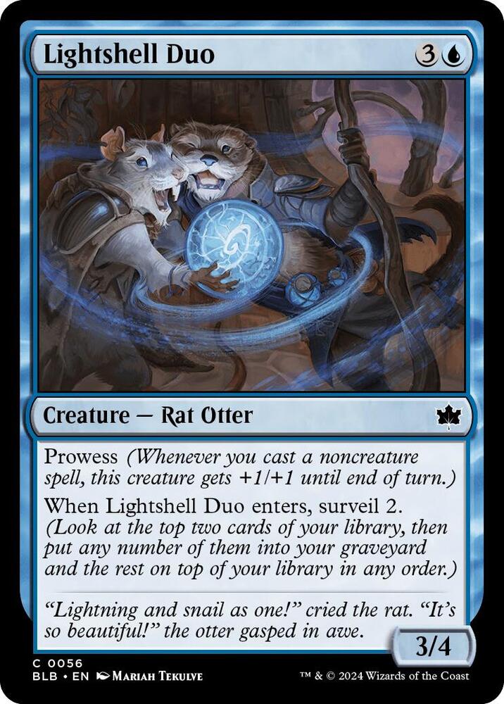 Lightshell Duo 56 (Bloomburrow) - Foil