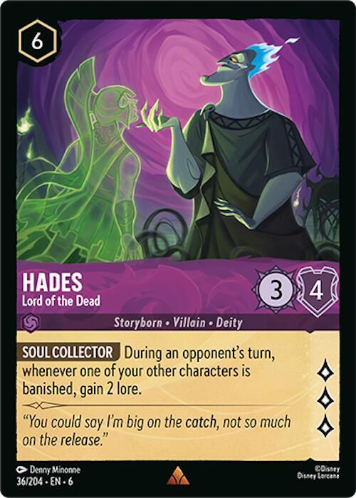 Hades Lord of the Dead (Azurite Sea) - Cold Foil