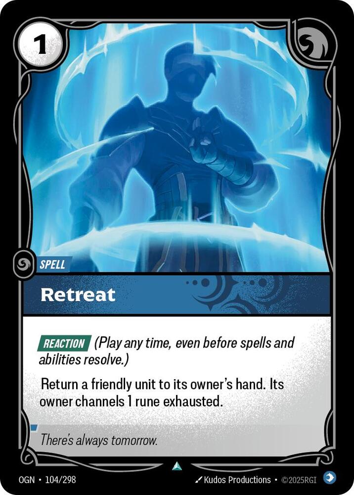 Retreat 104/298 (Origins)